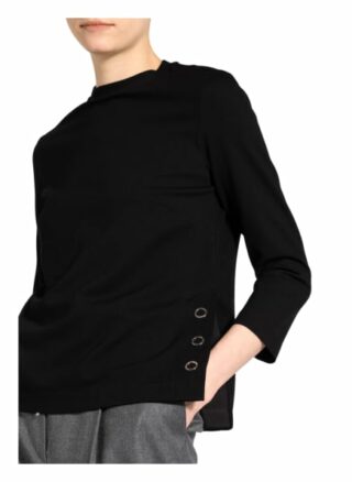 Comma Blusenshirt Mit 3/4-Arm schwarz