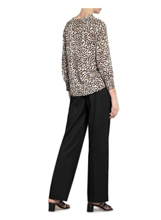 Comma Blusenshirt braun