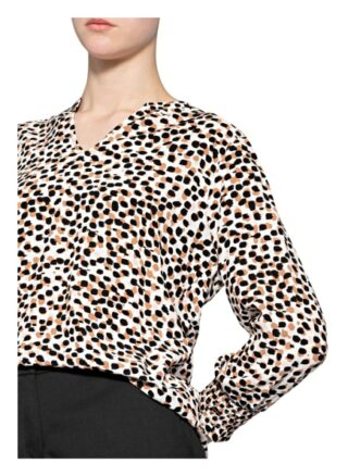 Comma Blusenshirt braun