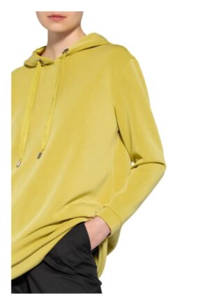 Comma Oversized-Hoodie gelb