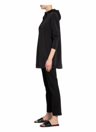 Comma Oversized-Hoodie schwarz