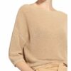 Comma Pullover Mit 3/4-Arm beige