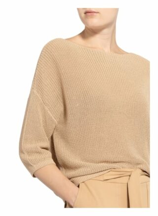 Comma Pullover Mit 3/4-Arm beige