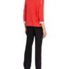 Comma Pullover Mit 3/4-Arm rot