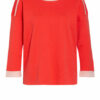 Comma Pullover Mit 3/4-Arm rot