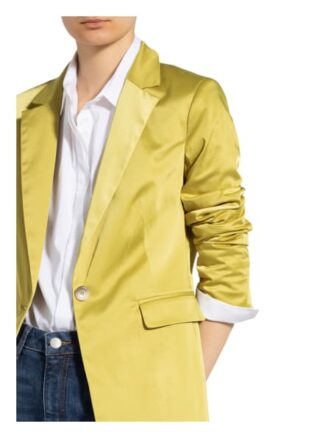 Comma Satinblazer gruen