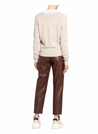 Comma Strickjacke beige