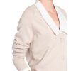 Comma Strickjacke beige