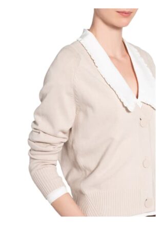Comma Strickjacke beige