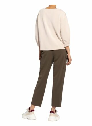 Comma Sweatshirt Mit 3/4-Arm beige