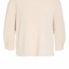 Comma Sweatshirt Mit 3/4-Arm beige