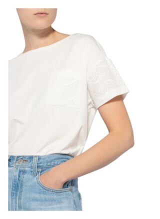 Comma T-Shirt weiss