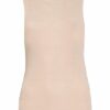 Comma Top Mit Glitzergarn rosa