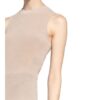 Comma Top Mit Glitzergarn rosa