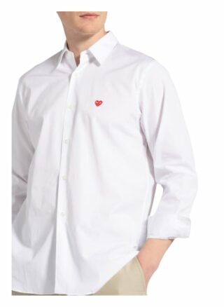 Comme Des Garçons Play Hemd Regular Fit weiss
