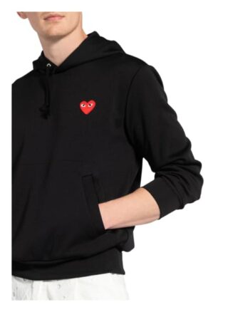 Comme Des Garçons Play Hoodie schwarz