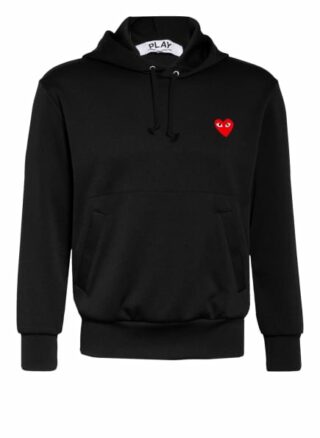 Comme Des Garçons Play Hoodie schwarz