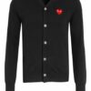 Comme Des Garçons Play Strickjacke schwarz