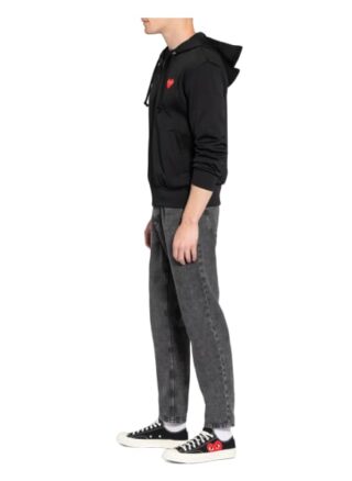 Comme Des Garçons Play Sweatjacke schwarz
