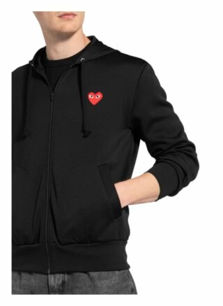 Comme Des Garçons Play Sweatjacke schwarz