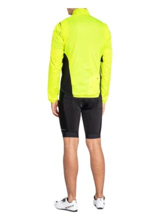 Craft Radjacke Essence Light Mit Mesh-Einsätzen gelb