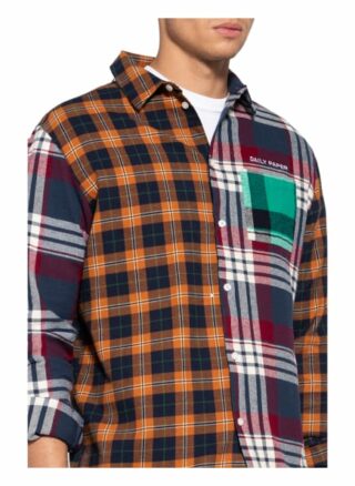 DAILY PAPER Flanellhemd Herren, Braun