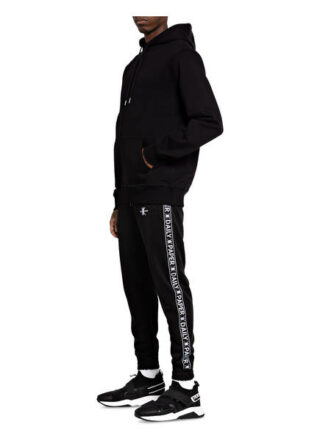 DAILY PAPER Captain Hoodie Herren, Schwarz