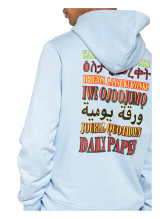 Daily Paper Hoodie Remulti blau