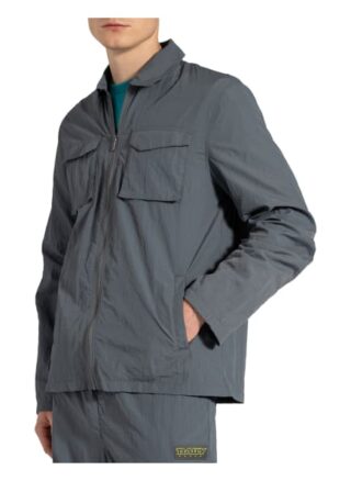 DAILY PAPER Homa Overshirt Herren, Grau