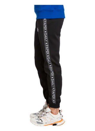 DAILY PAPER Jogginghose Herren, Schwarz