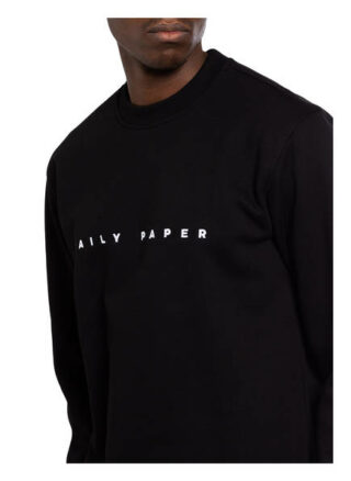 DAILY PAPER Alias Sweatshirt Herren, Schwarz