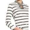 Damsel In A Dress Longsleeve Sansa Mit Kunstperlenbesatz weiss