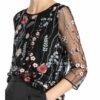 Darling Harbour Blusenshirt Mit 3/4-Arm schwarz