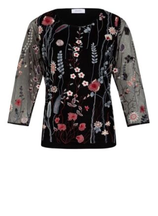 Darling Harbour Blusenshirt Mit 3/4-Arm schwarz