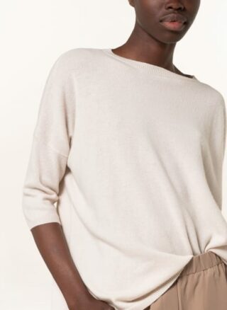 Darling Harbour Cashmere-Pullover Mit 3/4-Arm beige