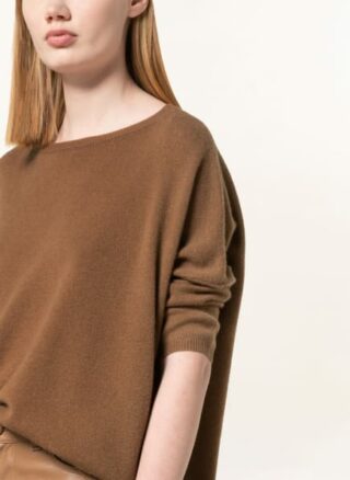 darling harbour Cashmere-Pullover Damen, Braun