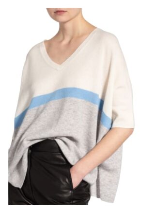Darling Harbour Cashmere-Pullover Mit 3/4-Arm grau