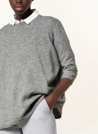 darling harbour Cashmere-Pullover Damen, Grau