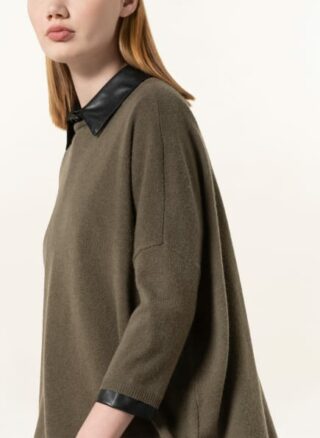 Darling Harbour Cashmere-Pullover Mit 3/4-Arm gruen