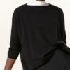 Darling Harbour Cashmere-Pullover Mit 3/4-Arm schwarz