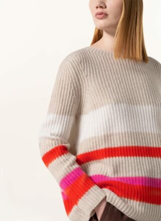 darling harbour Cashmere-Pullover Damen, Beige