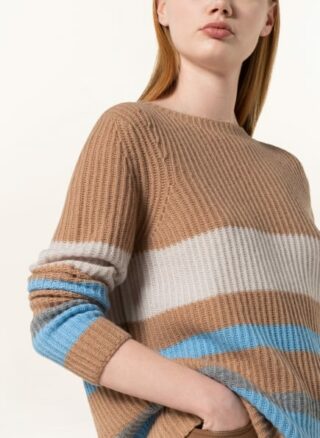 darling harbour Cashmere-Pullover Damen, Beige