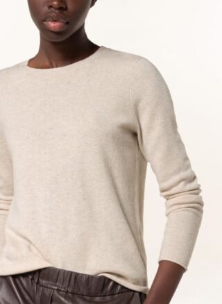 darling harbour Cashmere-Pullover Damen, Beige