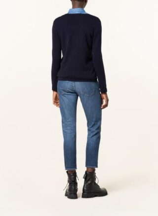 darling harbour Cashmere-Pullover Damen, Blau
