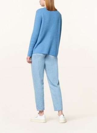 darling harbour Cashmere-Pullover Damen, Blau
