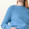 darling harbour Cashmere-Pullover Damen, Blau