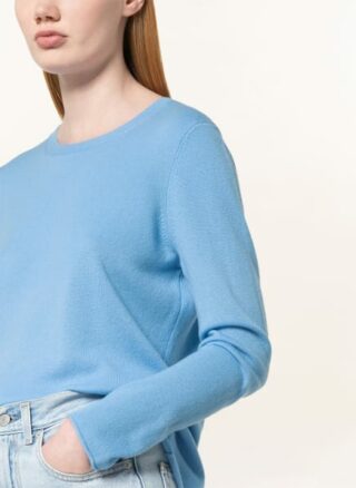 Darling Harbour Cashmere-Pullover blau