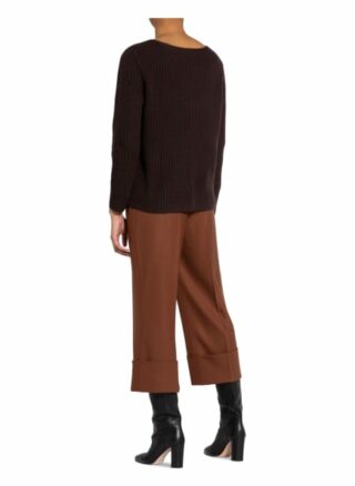 darling harbour Cashmere-Pullover Damen, Braun