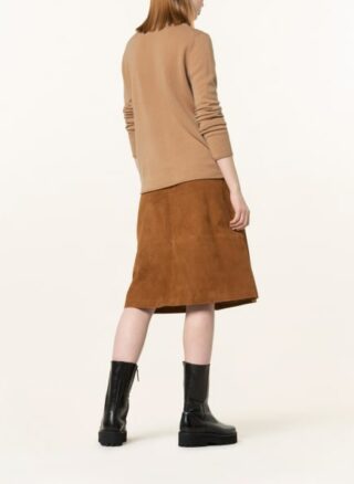 darling harbour Cashmere-Pullover Damen, Braun
