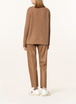 darling harbour Cashmere-Pullover Damen, Braun